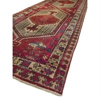 Pasargad Home Vintage Azerbaijan Camel Wool Area Rug 3 '3 10' 4