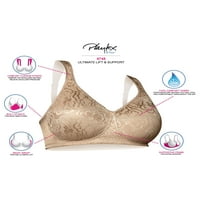 Playte Hour Wirefree Bra Ultimate Lift & Support Pubshioned Women 4745