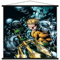 Комикси - Aquaman - Trident Wall Poster с бутални щифтове, 14.725 22.375